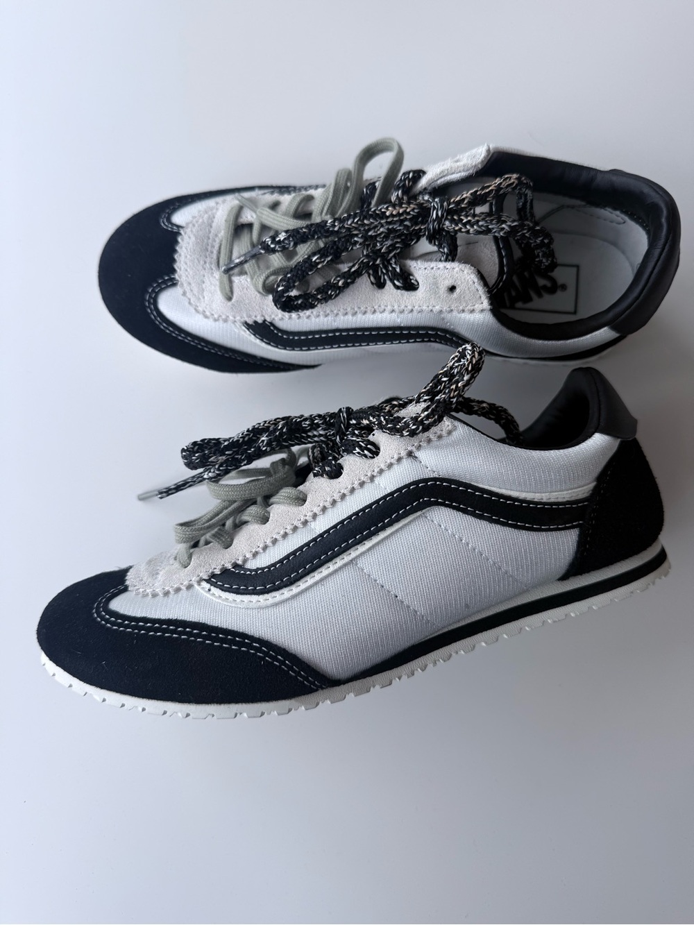 Vans White and Black super lows